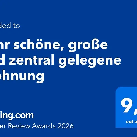 Apartament Sehr Schoene, Grosse Und Zentral Gelegene